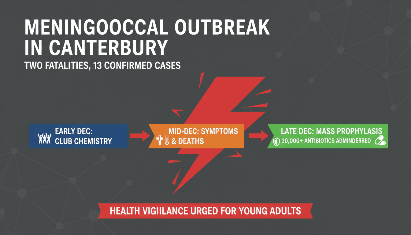 Invasive meningococcal disease outbreak in Canterbury results in two fatalities