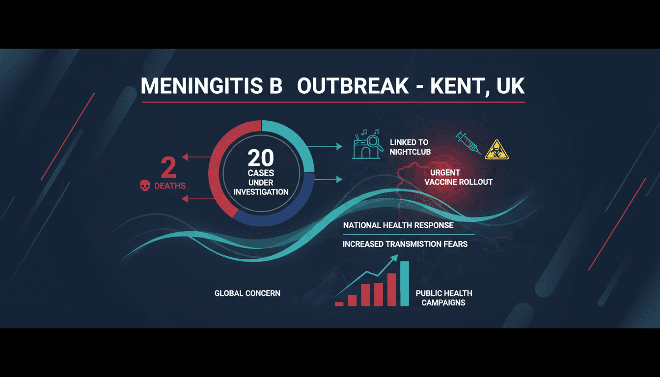 Meningitis B outbreak in Kent prompts urgent public health response