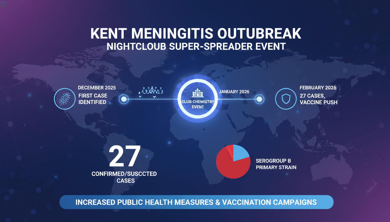 Kent Meningitis Outbreak Linked to Nightclub Super-Spreader Event