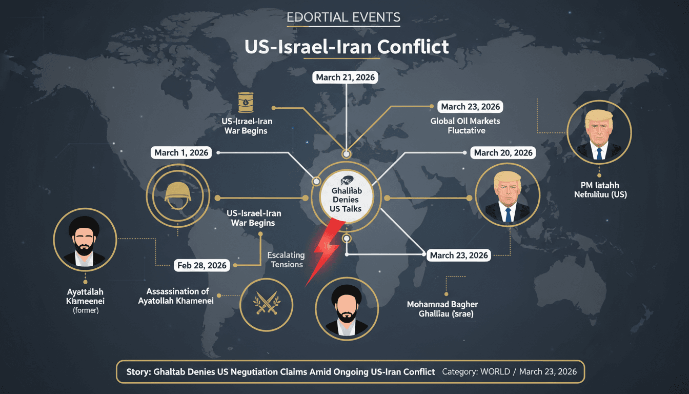 Ghalibaf Denies US Negotiation Claims Amid Ongoing US-Iran Conflict