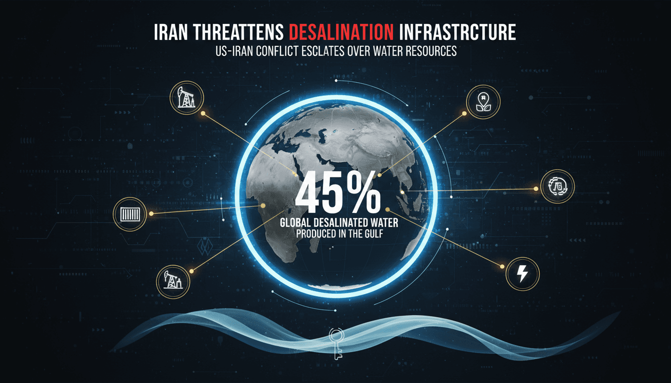 Iran Threatens Desalination Infrastructure Amid Ongoing US-Iran Conflict