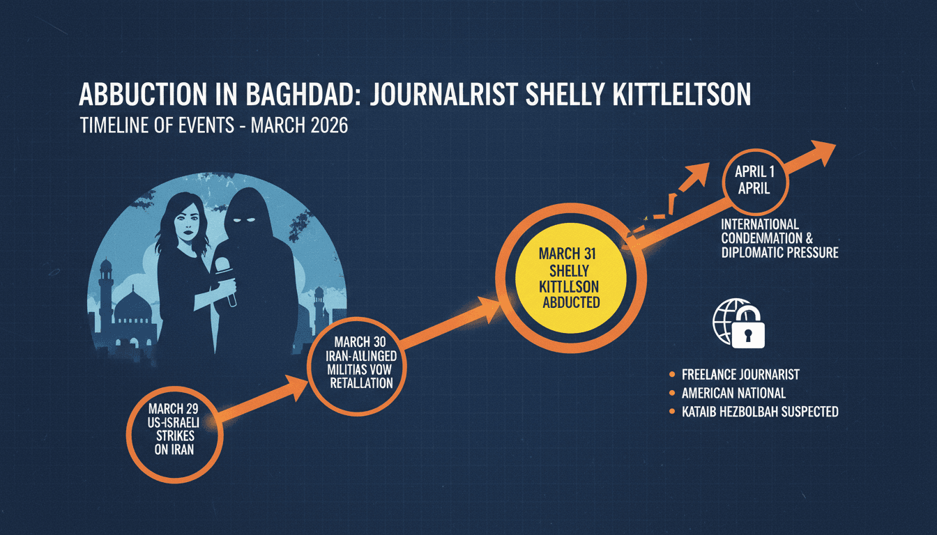 American Journalist Shelly Kittleson Abducted in Baghdad by Suspected Militants