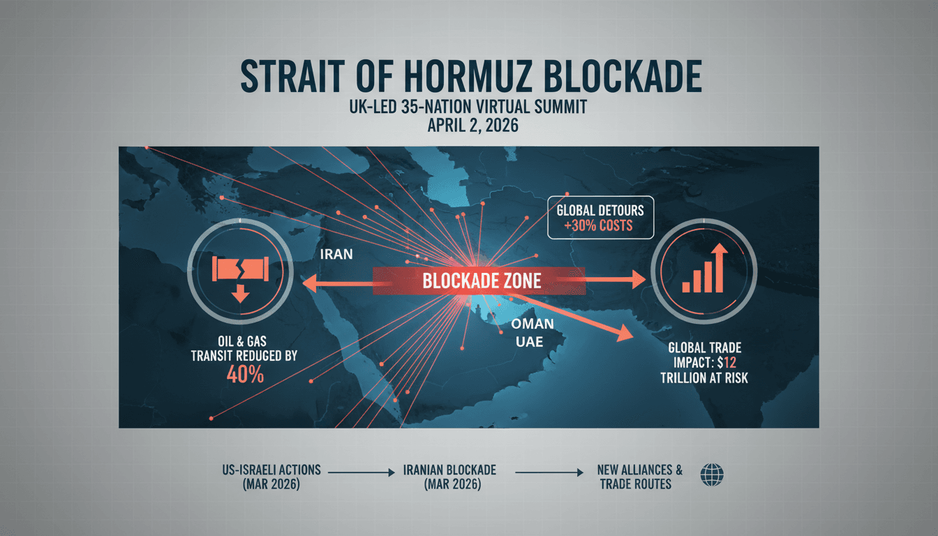 UK Hosts 35-Nation Summit to Address Strait of Hormuz Blockade Amid Iran Conflict