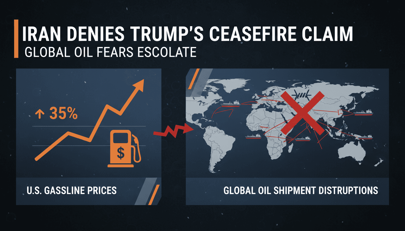 Iran Denies Trump's Ceasefire Claim Amid Ongoing Conflict