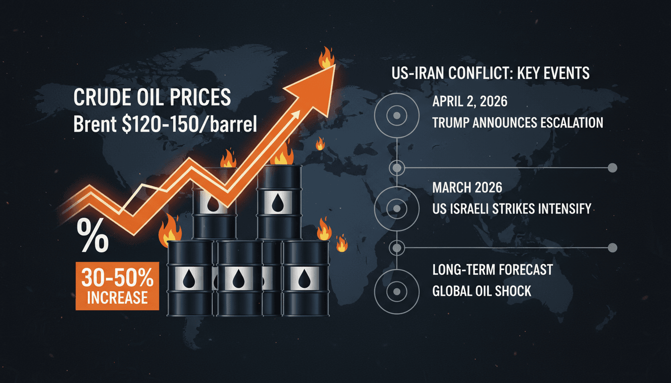 Trump Escalates Military Operations Against Iran Leading to Surge in Oil Prices
