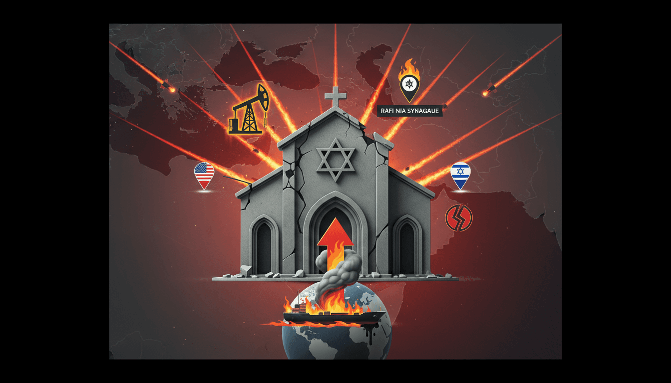 Destruction of Rafi Nia Synagogue in Tehran Reported Amid US-Israeli Airstrikes