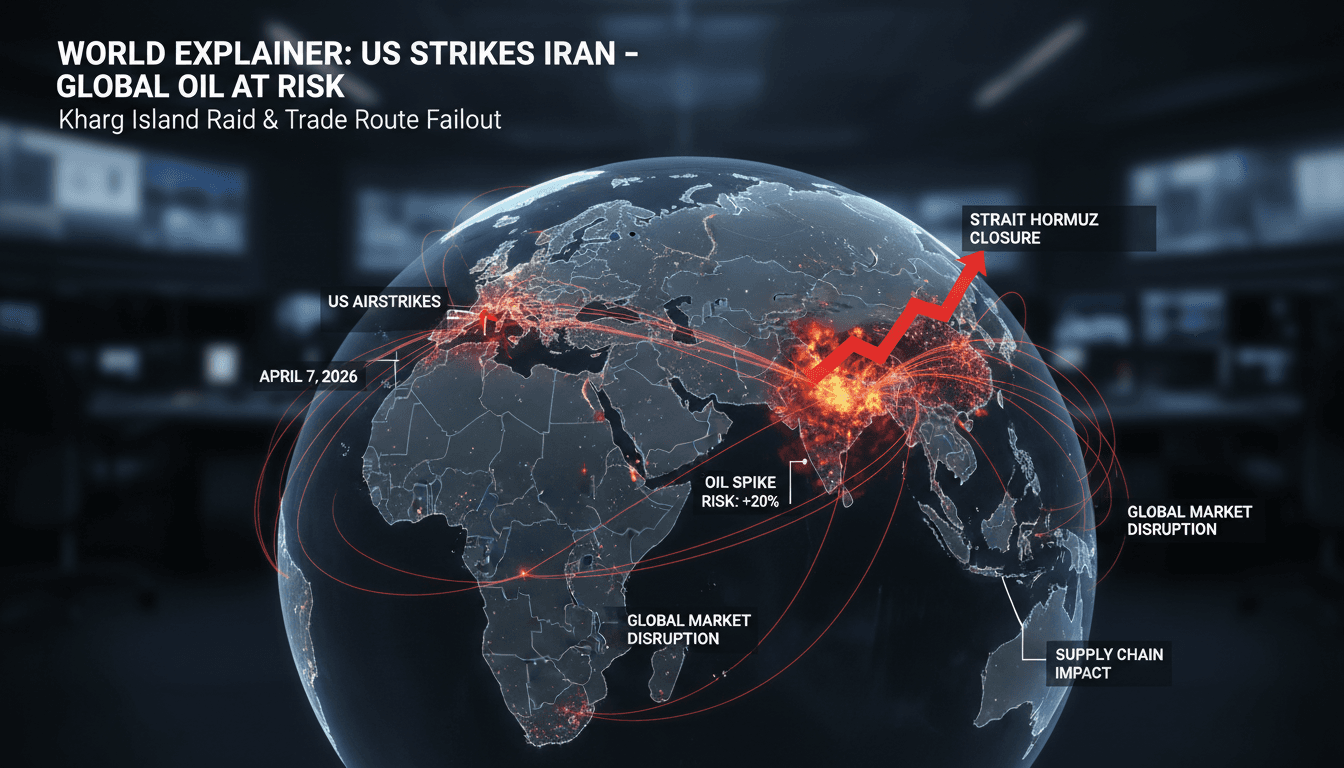 United States Conducts Airstrikes on Iranian Military Targets in Kharg Island