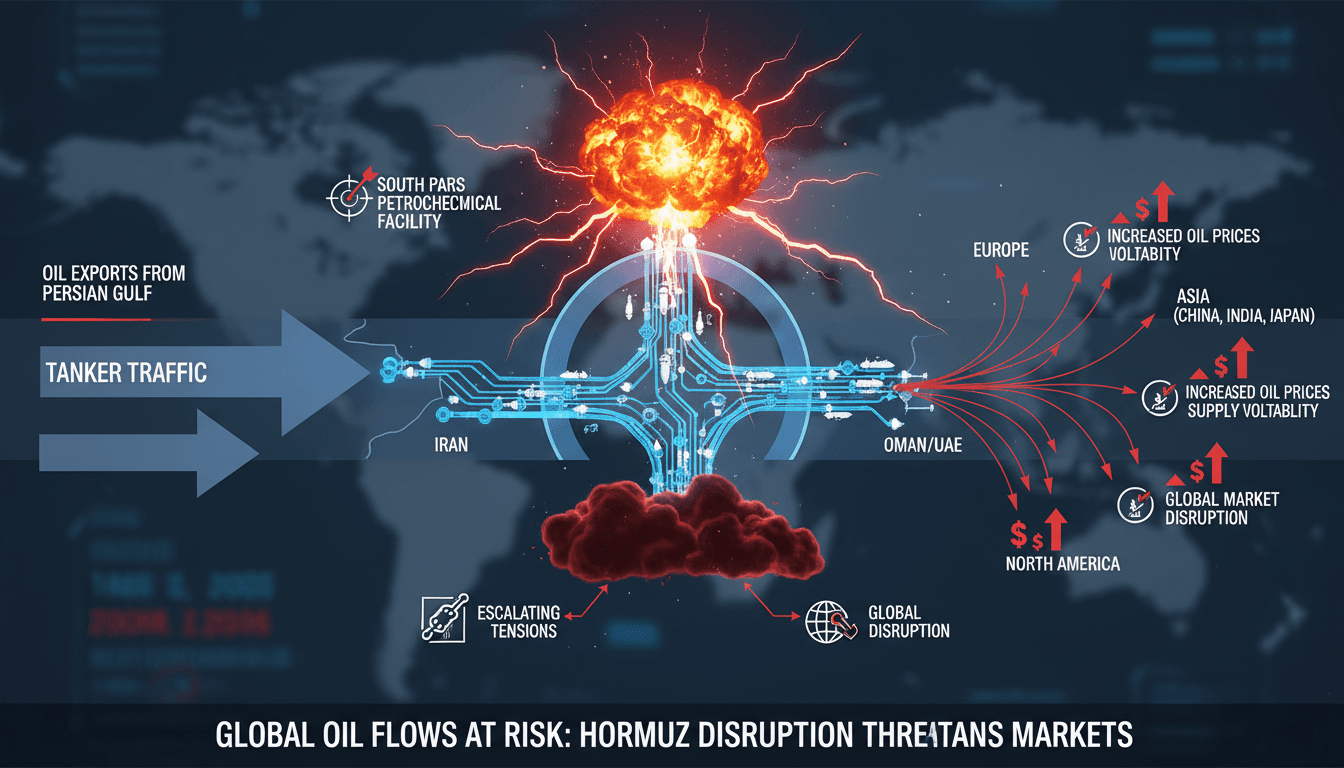 Israeli Airstrike Targets Iran's South Pars Petrochemical Facility Amid Escalating Tensions