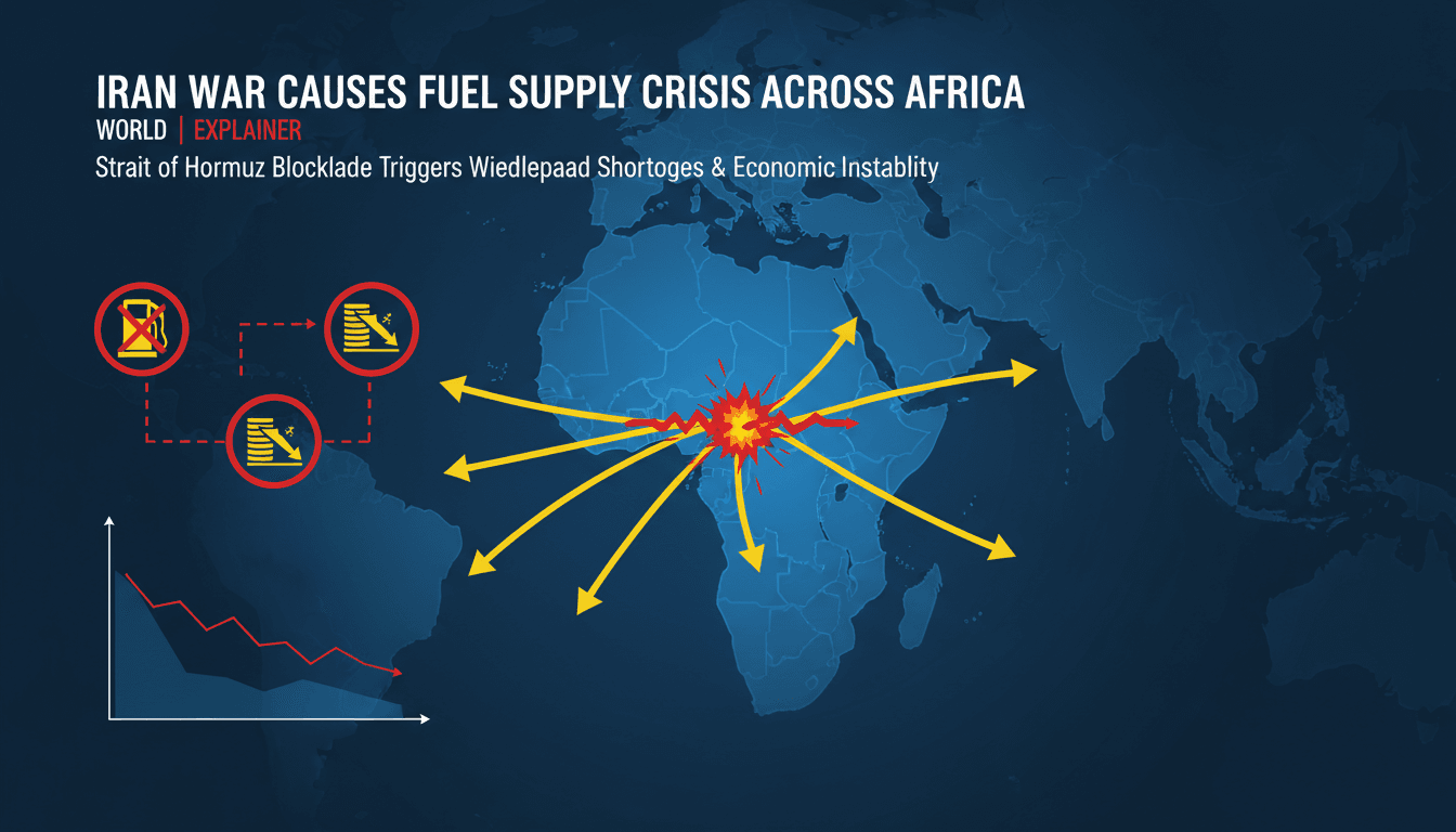 Iran War Causes Fuel Supply Crisis Across Africa