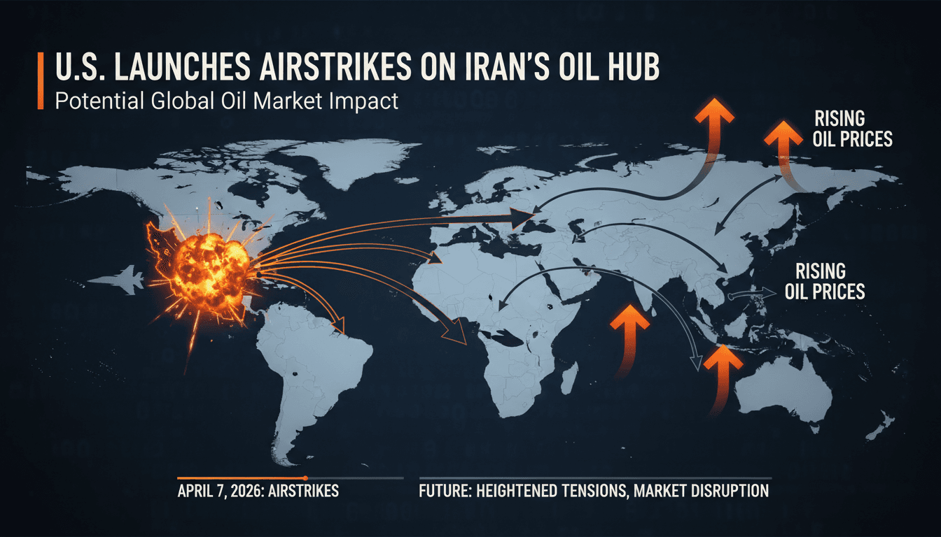 United States Launches Airstrikes on Iran's Kharg Island Oil Export Hub