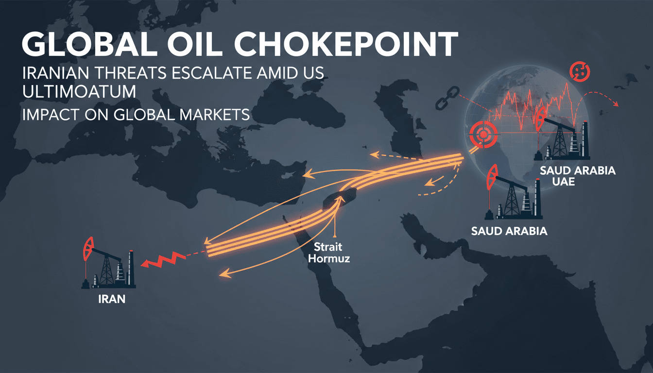 Iran Issues Threats to Saudi and UAE Energy Infrastructure Amid US Ultimatum