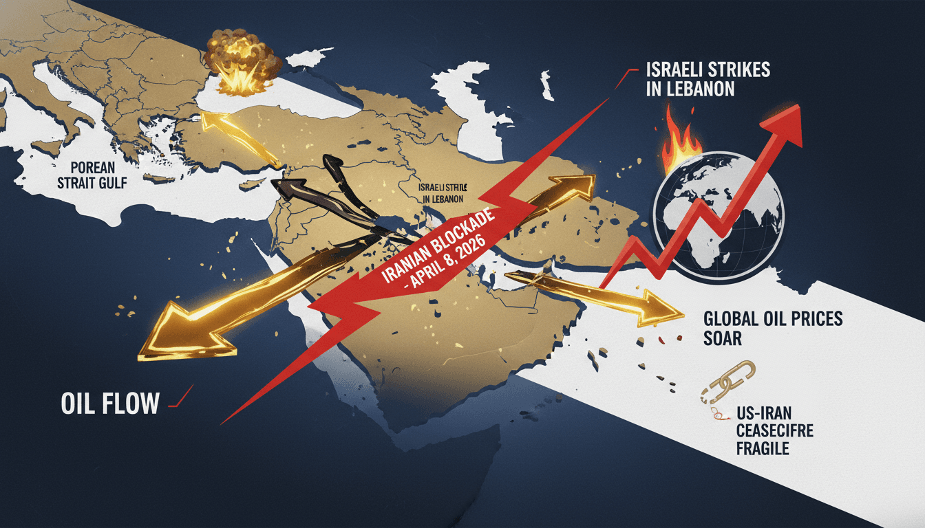 Iran Blocks Oil Tanker Transit in Response to Israeli Strikes in Lebanon