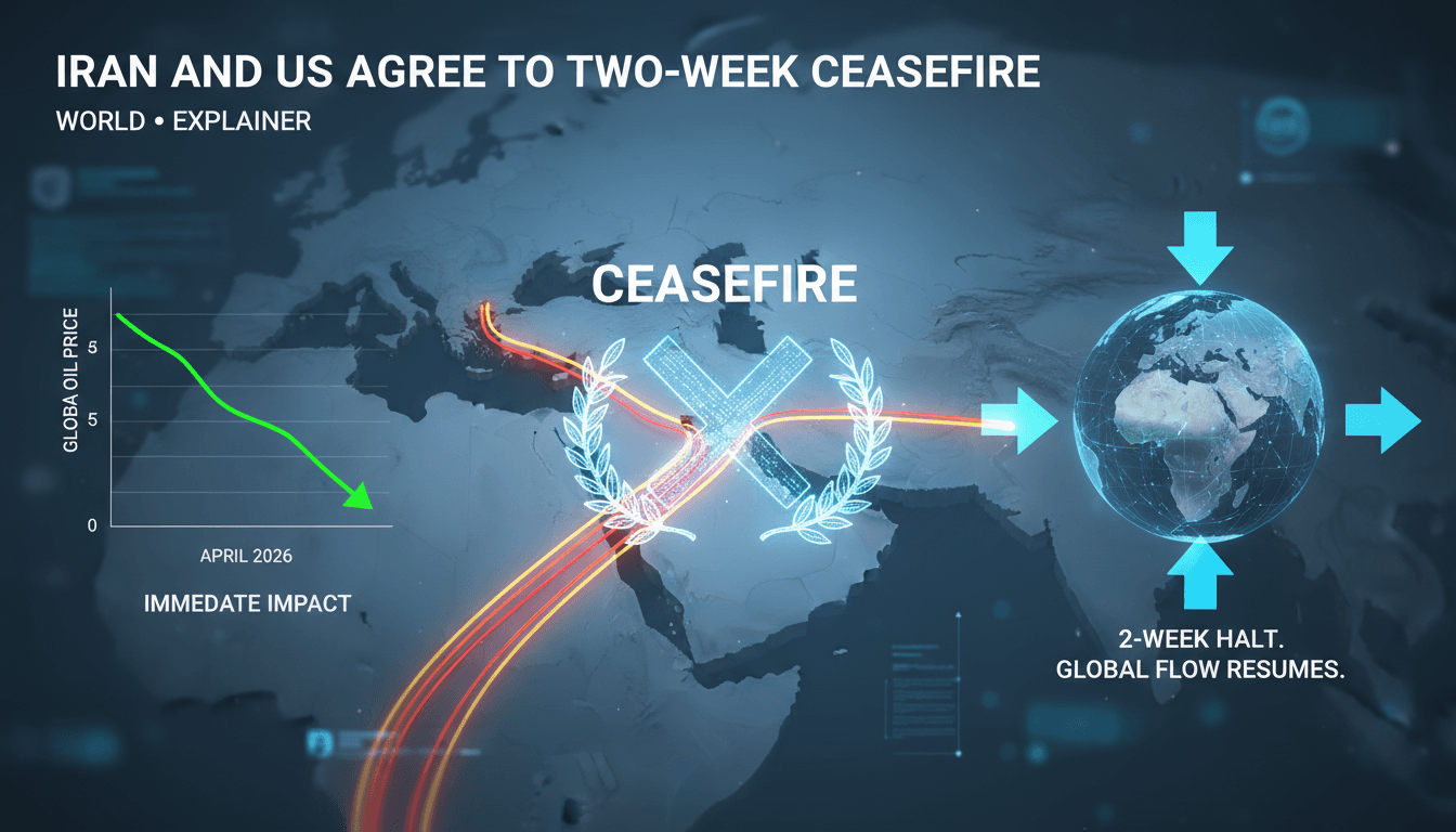 Iran and US Agree to Two-Week Ceasefire Amid Ongoing Conflict