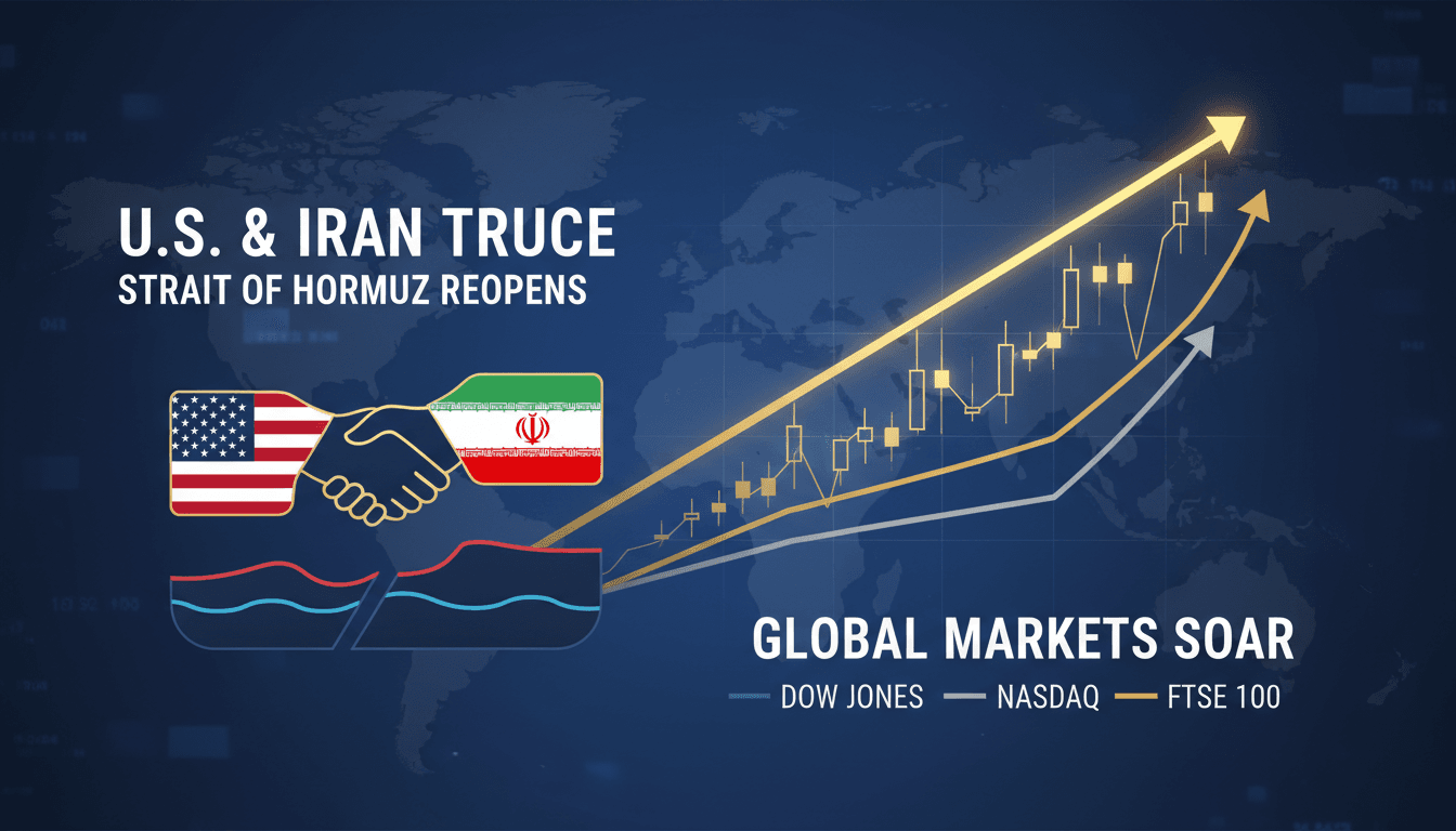 U.S. and Iran Reach Truce to Reopen Strait of Hormuz and Boost Global Markets