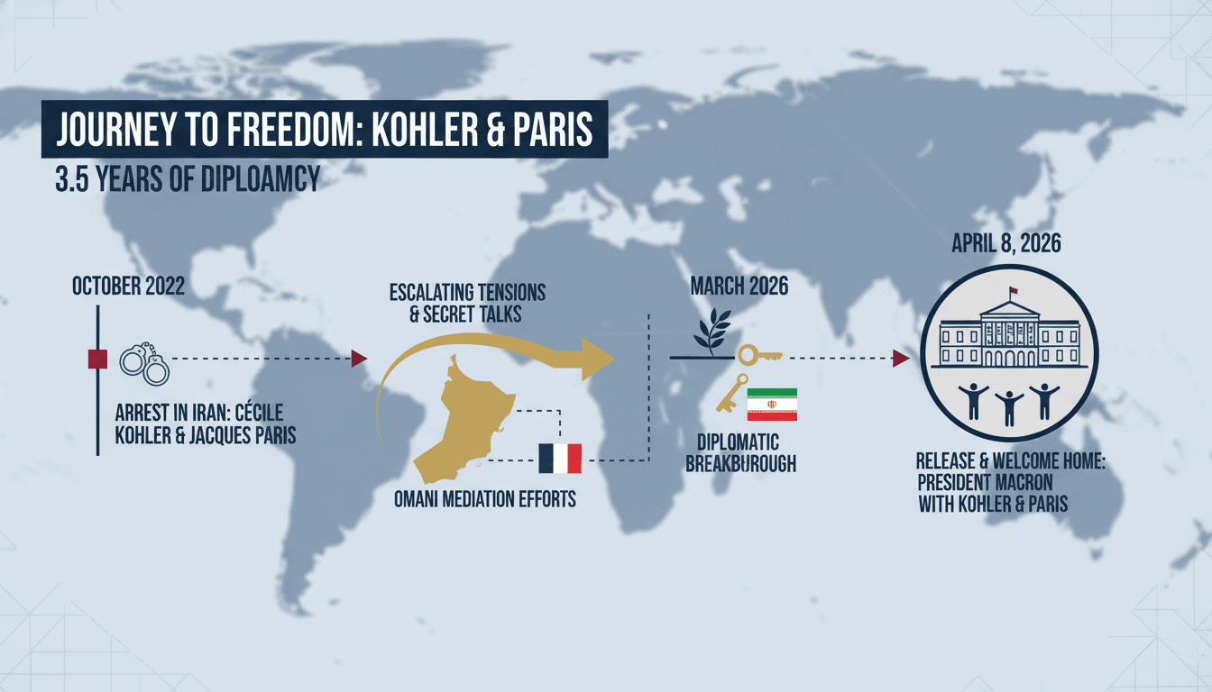 Release of French Nationals Cécile Kohler and Jacques Paris from Iranian Detention