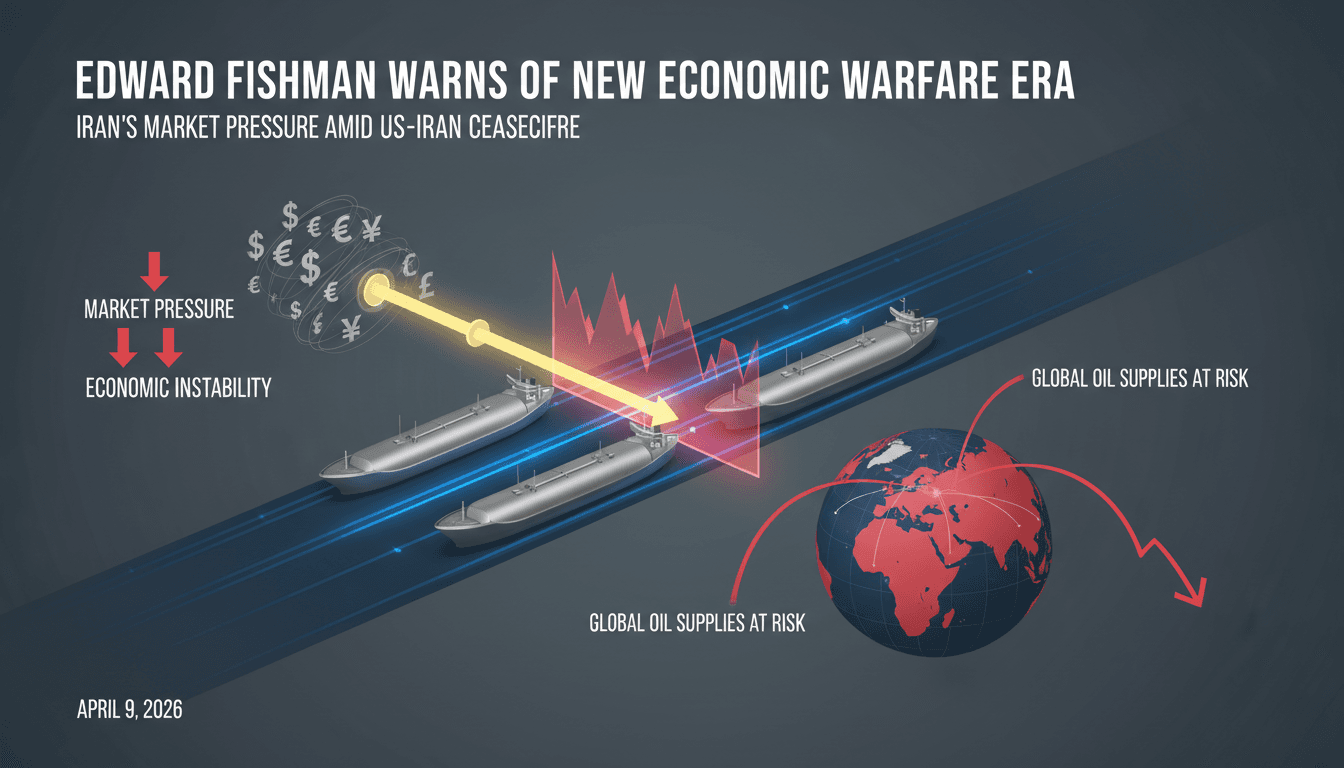 Edward Fishman Warns of New Economic Warfare Era Amid Iran's Market Pressure During US-Iran Ceasefire