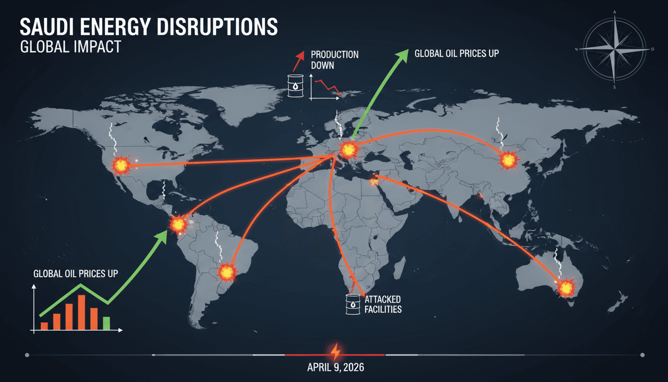 Saudi Energy Facilities Face Operational Disruptions Following Attacks