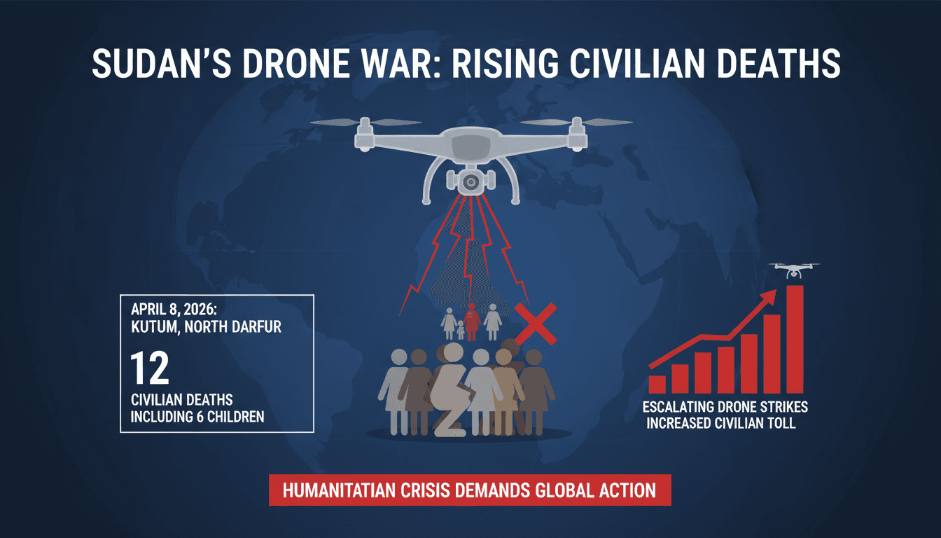 Sudanese Armed Forces Drone Strike Results in Civilian Casualties in North Darfur