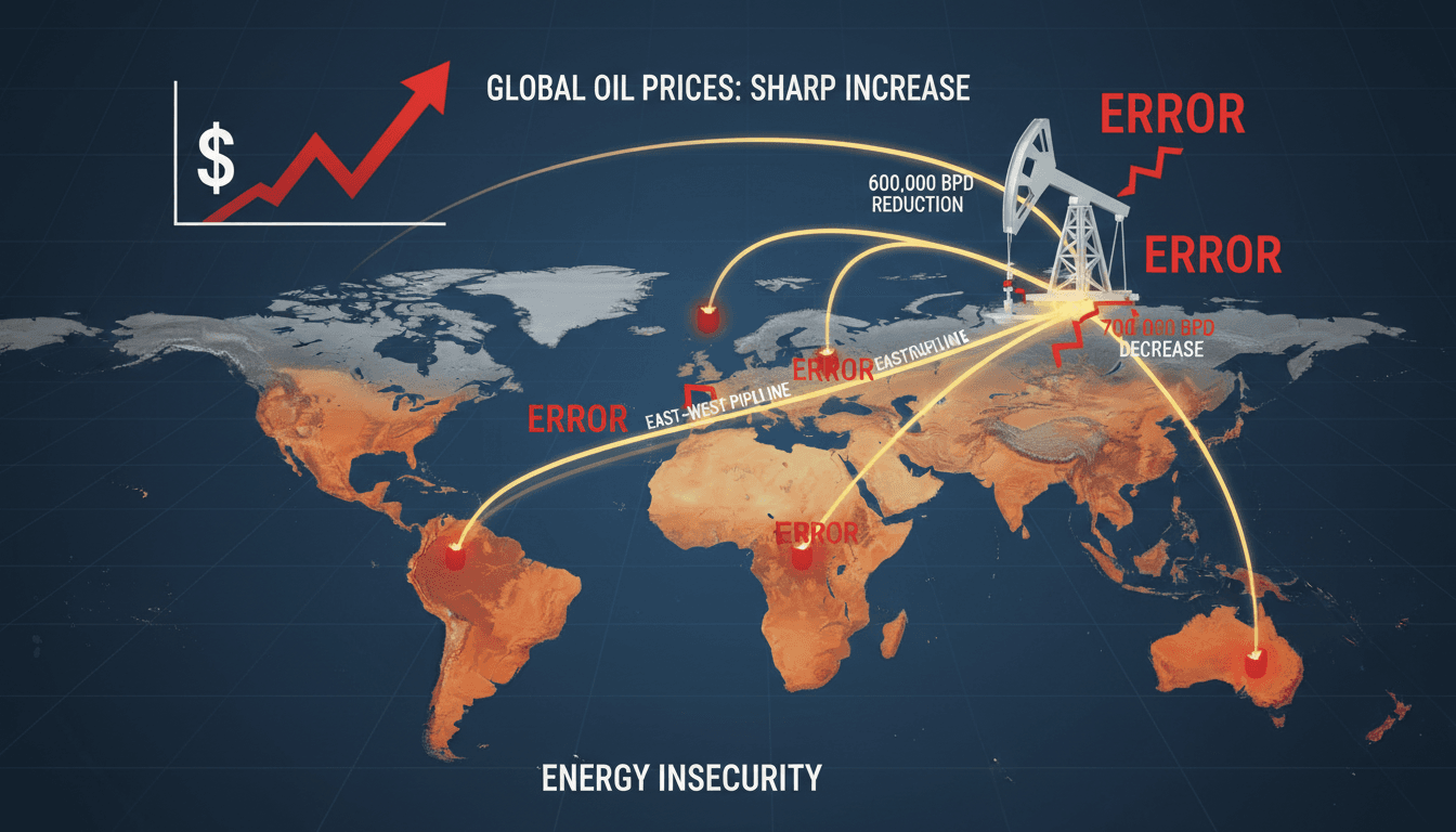 Iranian Attacks Disrupt Saudi Oil Production and Pipeline Operations