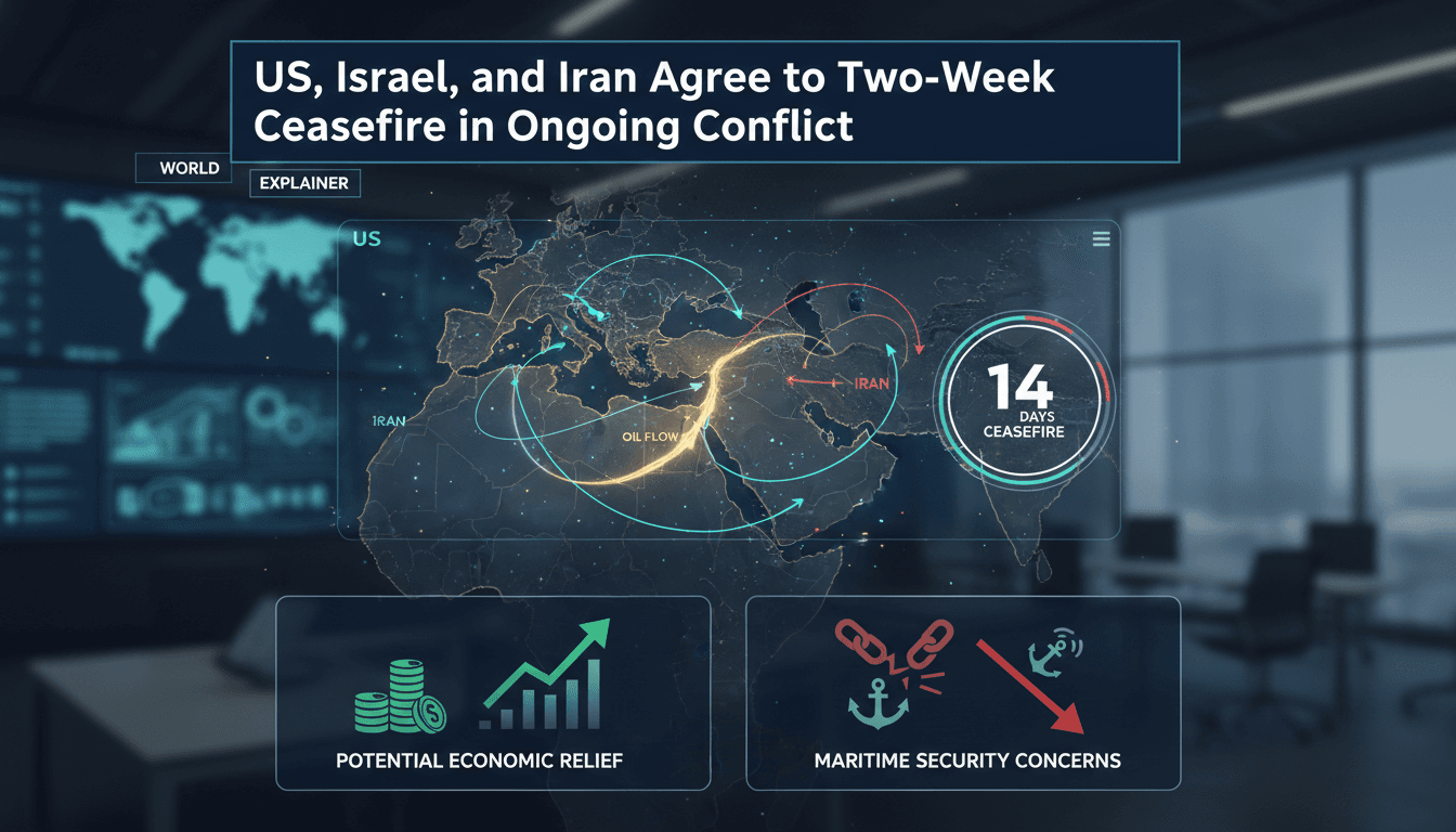 US, Israel, and Iran Agree to Two-Week Ceasefire in Ongoing Conflict