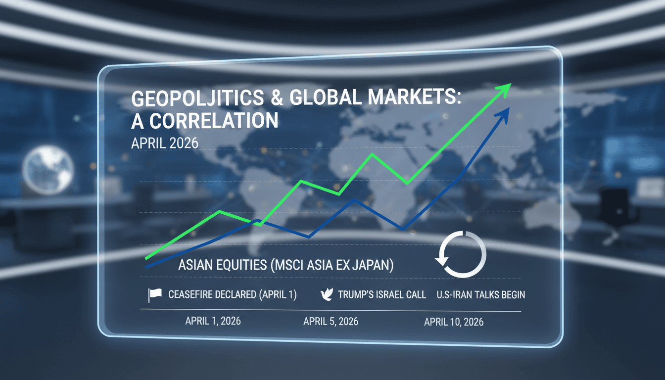 Asian Equities Rise and Oil Prices Steady as U.S.-Iran Talks Begin in Islamabad