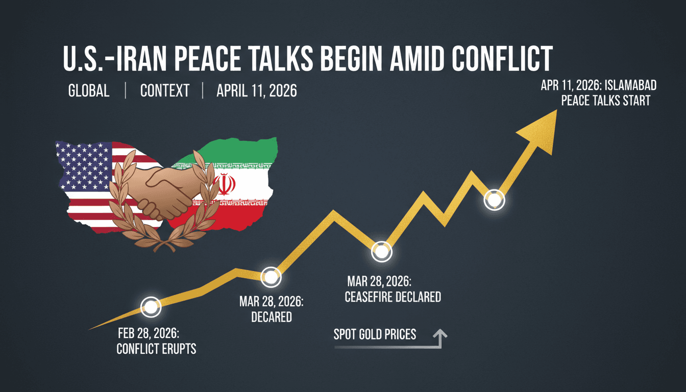 U.S.-Iran peace talks begin in Islamabad amid ongoing conflict