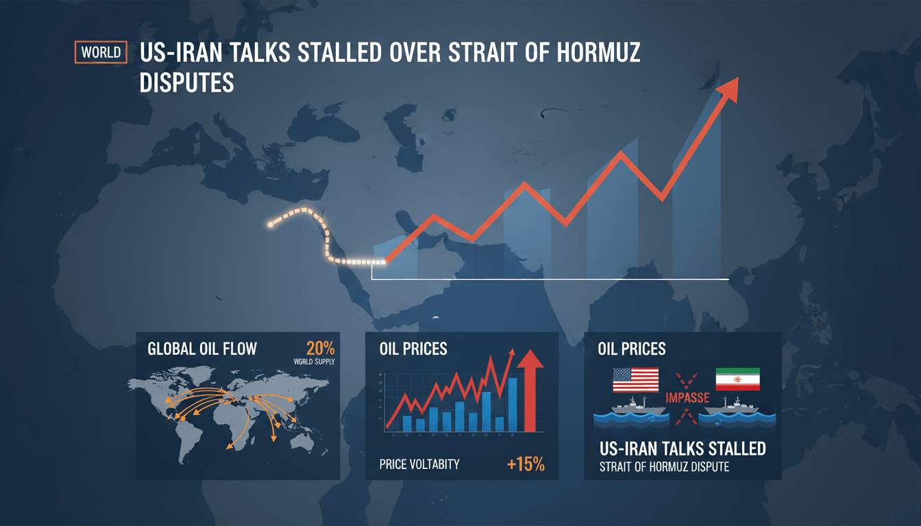 US-Iran Talks in Islamabad Stalled Over Strait of Hormuz Disputes