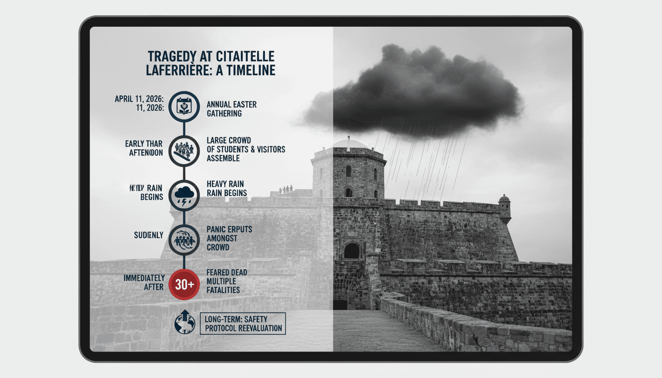 Crowd crush at Citadelle Laferrière in Haiti results in multiple fatalities