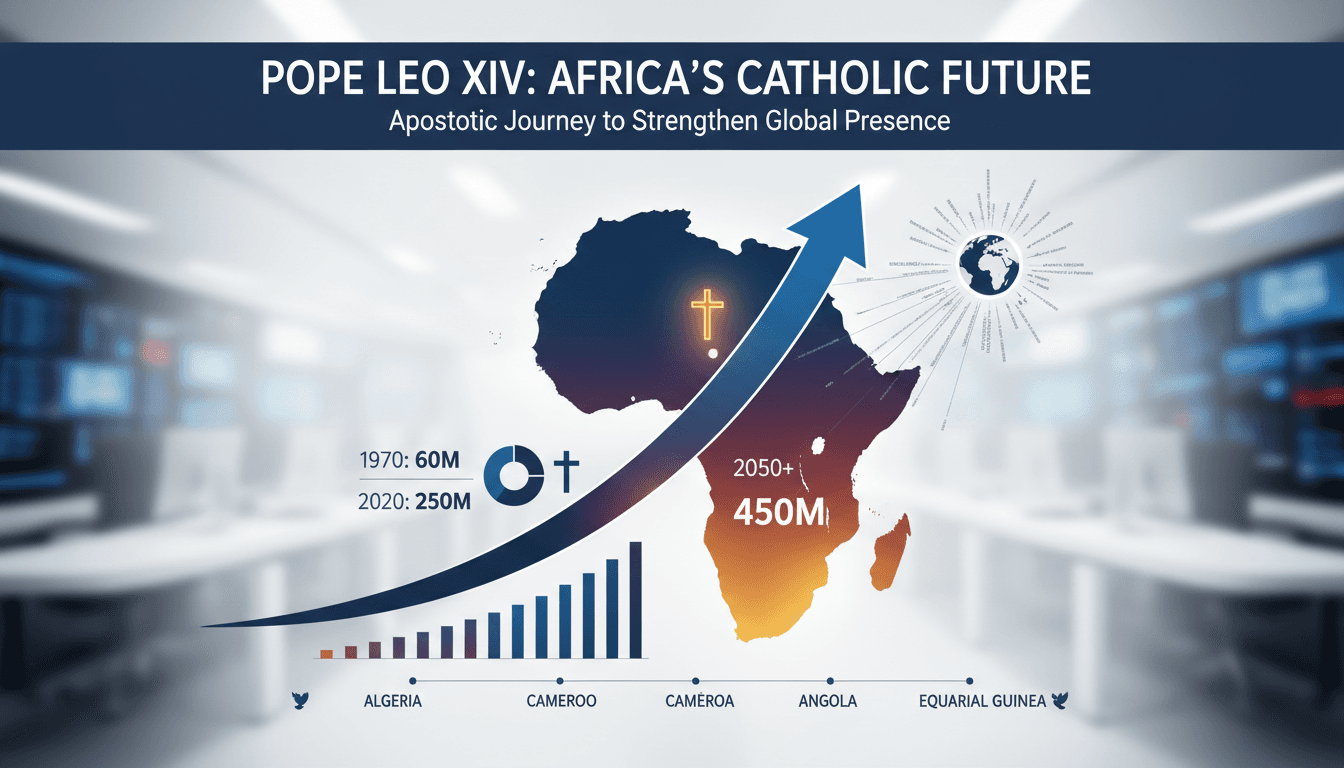 Pope Leo XIV begins historic apostolic journey across Africa to strengthen Catholic presence