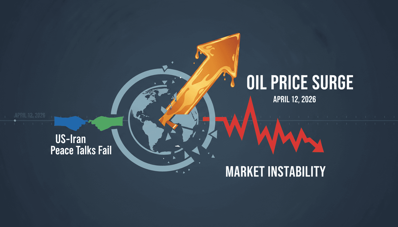 US-Iran Peace Talks Fail Leading to Oil Price Surge and Market Instability
