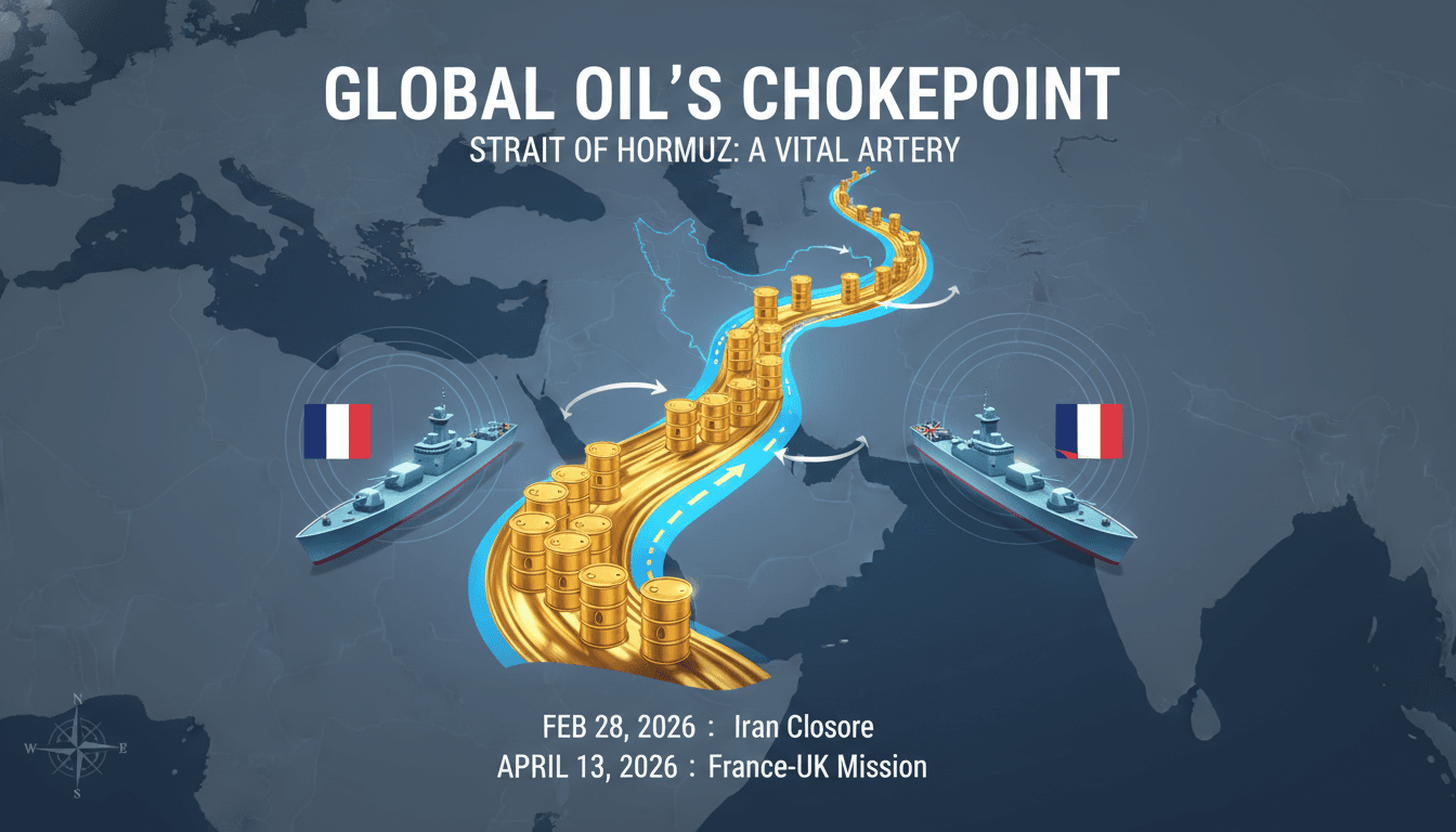 France and UK Launch Multinational Mission to Secure Strait of Hormuz Navigation