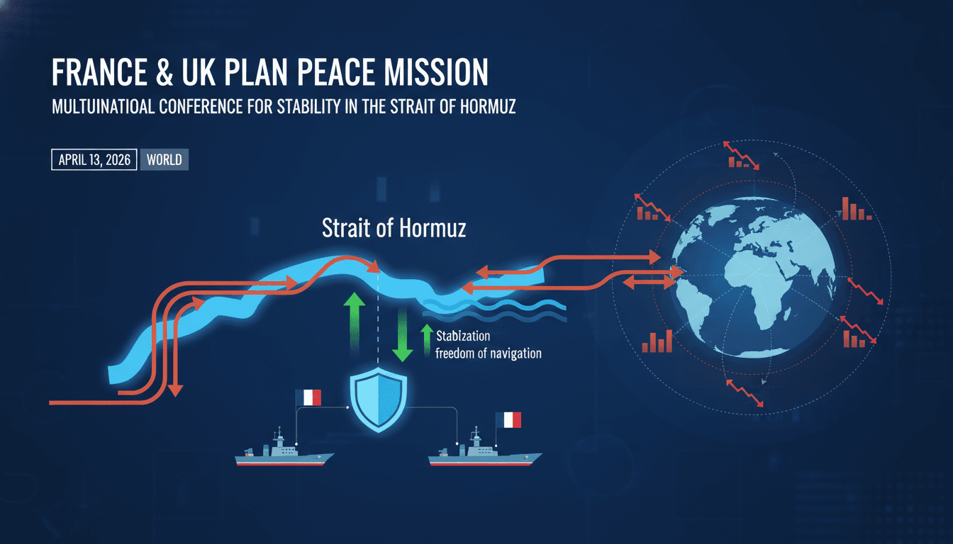 France and UK Plan Multinational Conference for Peaceful Mission in Strait of Hormuz