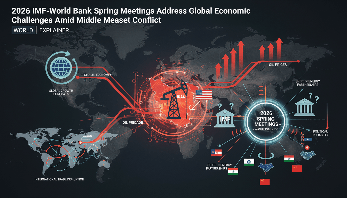 2026 IMF-World Bank Spring Meetings Address Global Economic Challenges Amid Middle East Conflict