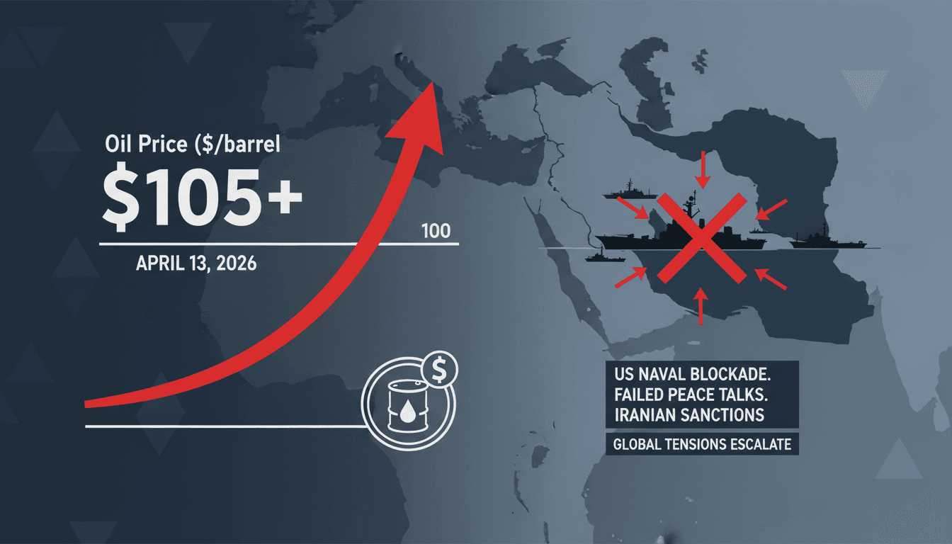 US Naval Blockade of Strait of Hormuz Causes Oil Prices to Exceed $100 per Barrel