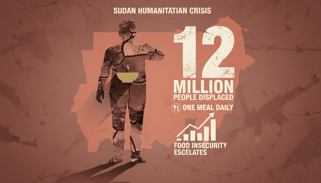 Sudan Faces Severe Humanitarian Crisis with Millions Limited to One Meal Daily