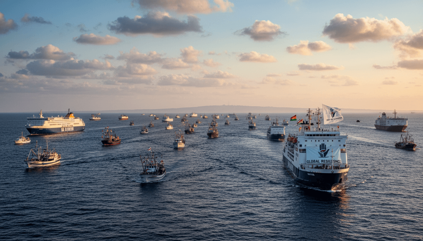 Global Resilience Flotilla Launches to Challenge Israel's Gaza Blockade