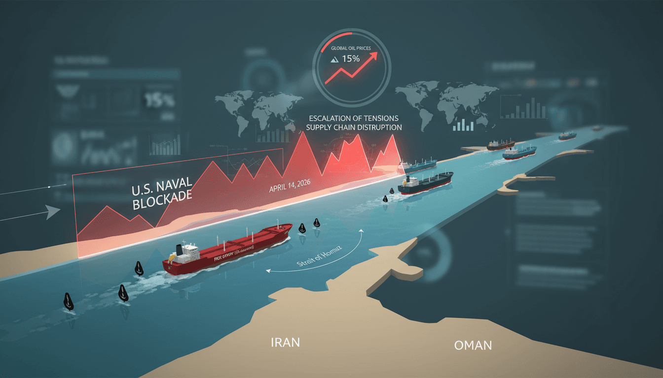 US-Sanctioned Tankers Navigate Strait of Hormuz Amid Naval Blockade on Iran