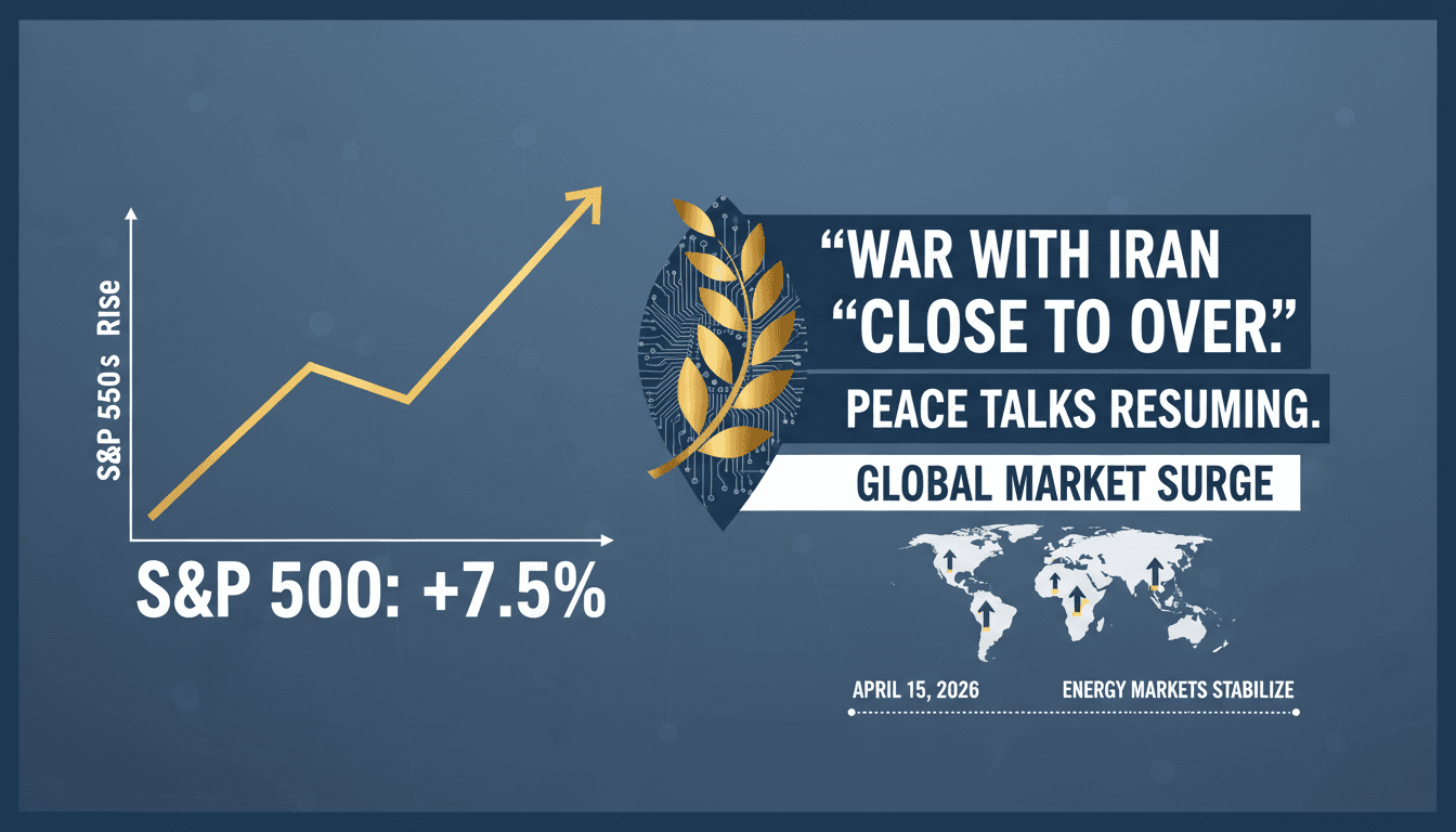 Trump Announces Near End of Iran War Sparking Global Market Surge