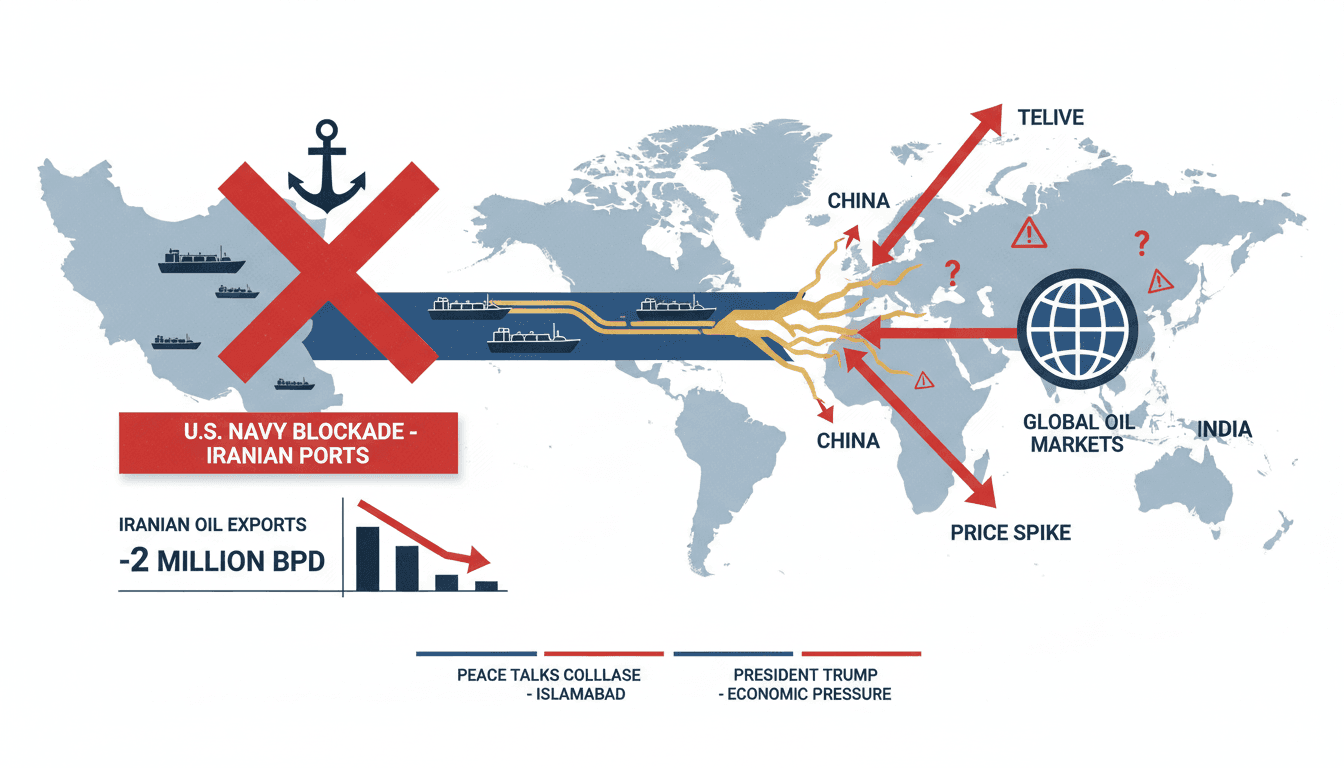 U.S. Navy Implements Naval Blockade on Iranian Ports in Strait of Hormuz