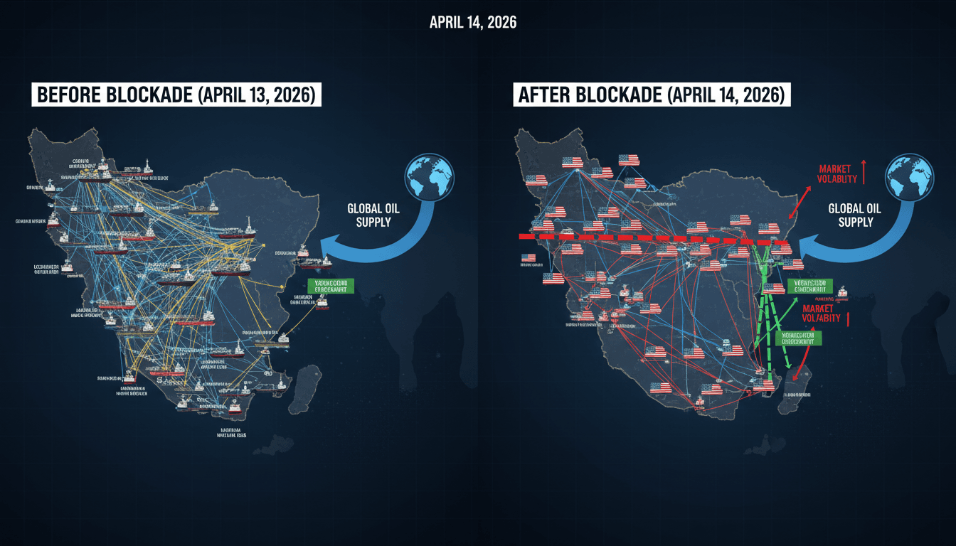 U.S. Naval Blockade on Iranian Ports Begins with Twenty Ships Transiting Strait of Hormuz