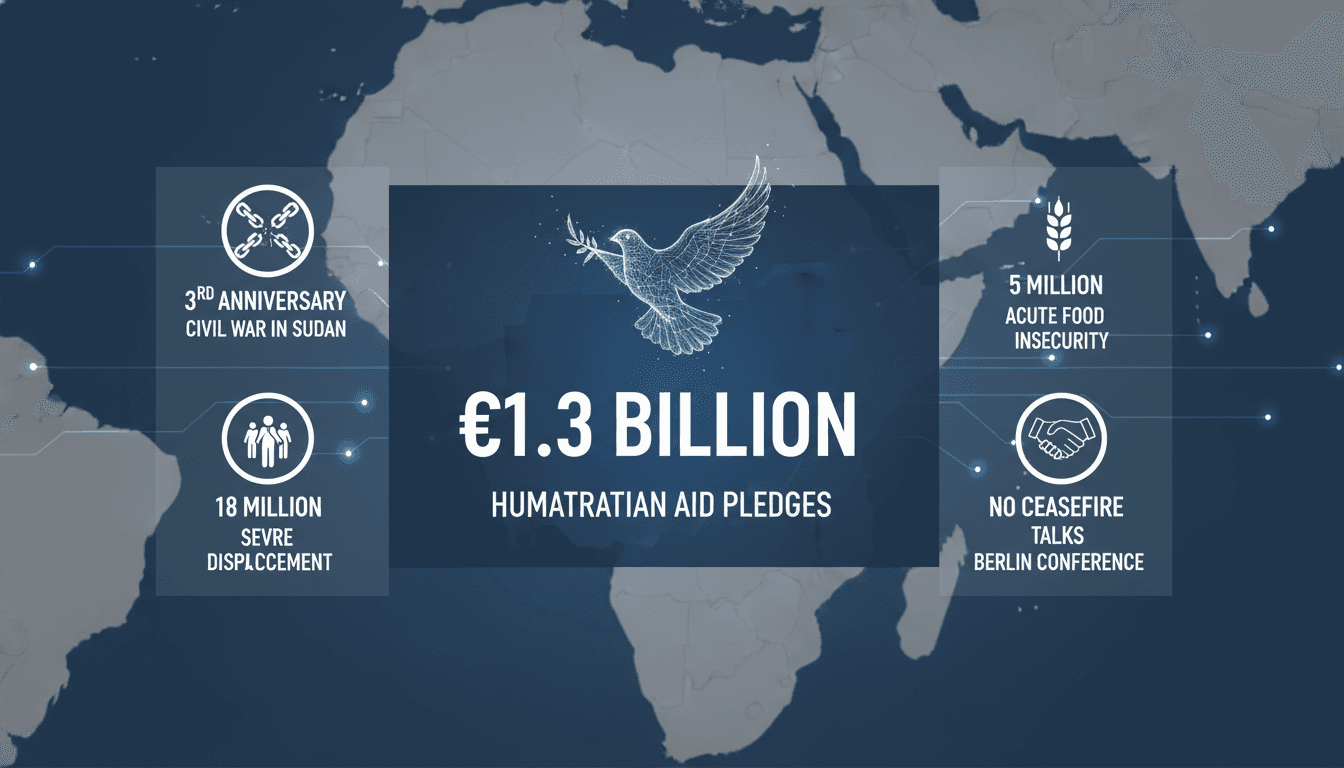Berlin Conference Secures €1.3 Billion in Humanitarian Aid for Sudan Amid Ongoing Civil War