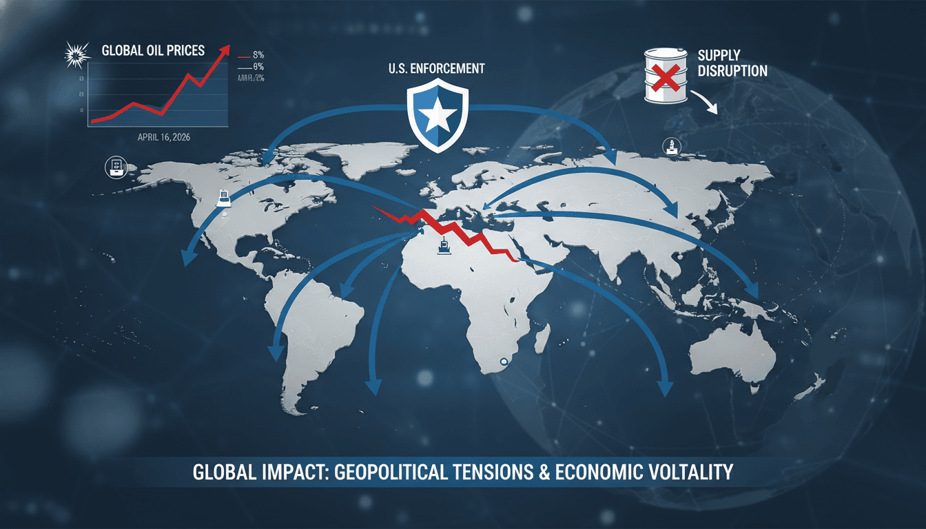 United States Expands Naval Blockade of Iranian Ports to Global Enforcement