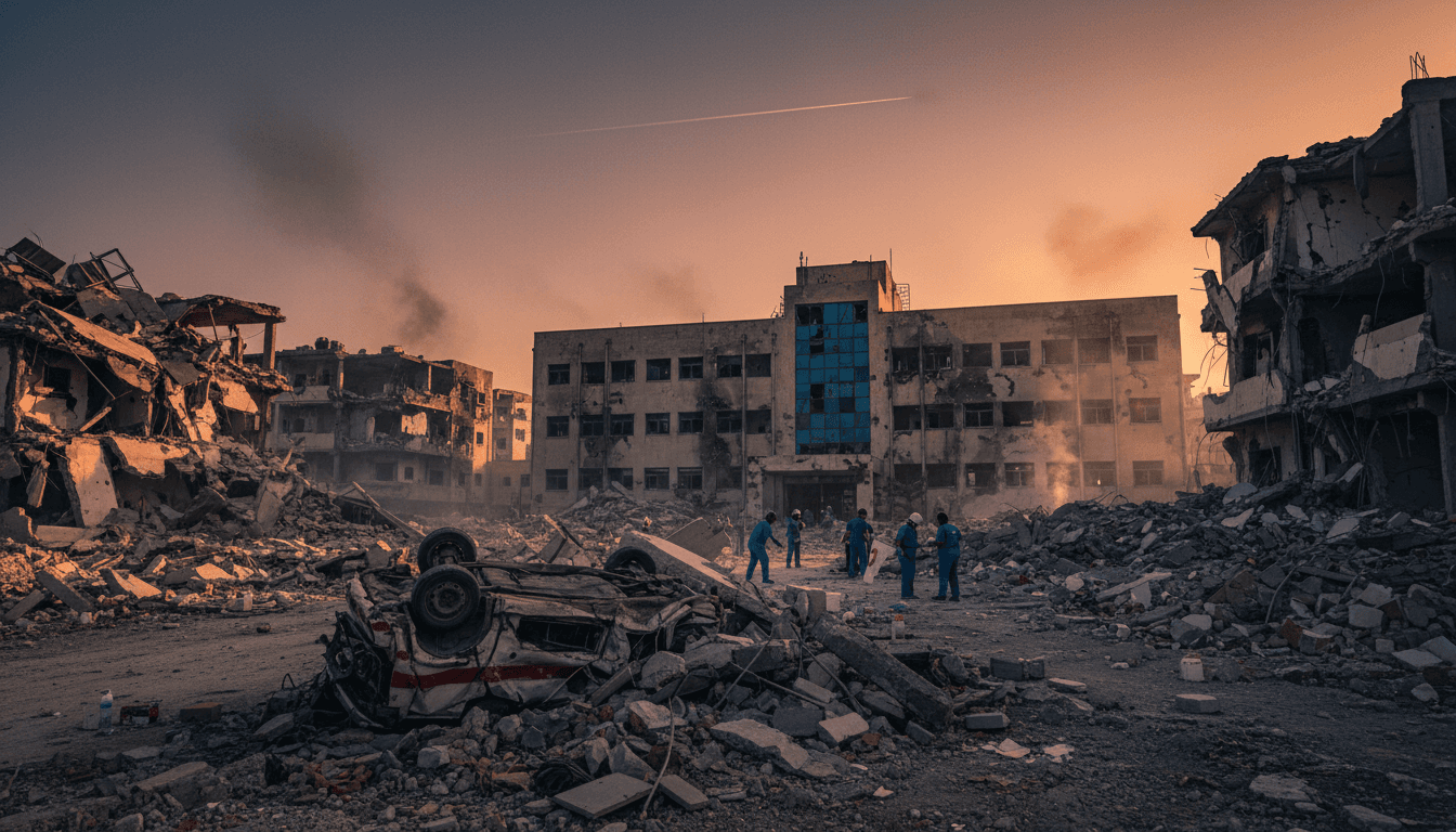 Israeli Airstrikes Target Buildings Near Tebnine Hospital Amid Ongoing Conflict with Hezbollah