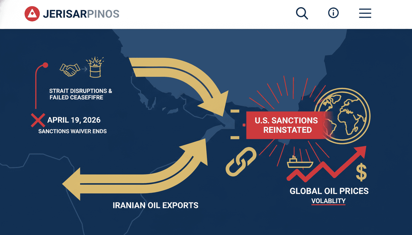 U.S. Ends Temporary Sanctions Waiver on Iranian Oil Exports