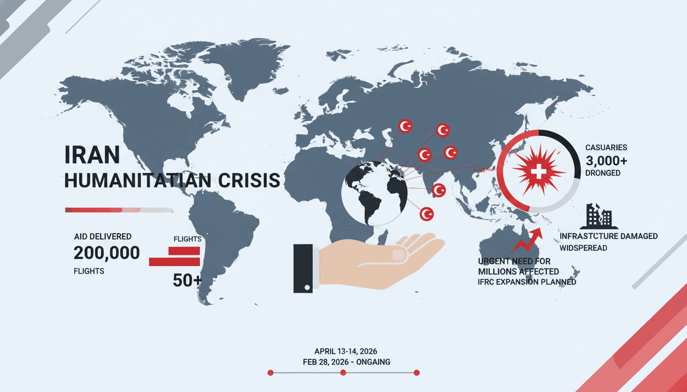 International Red Cross Initiates Humanitarian Aid Deliveries to Iran Amid Ongoing US-Israeli Conflict