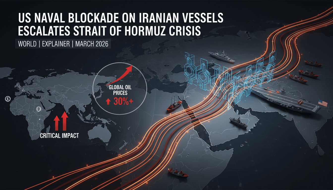 US Naval Blockade on Iranian Vessels Escalates Strait of Hormuz Crisis