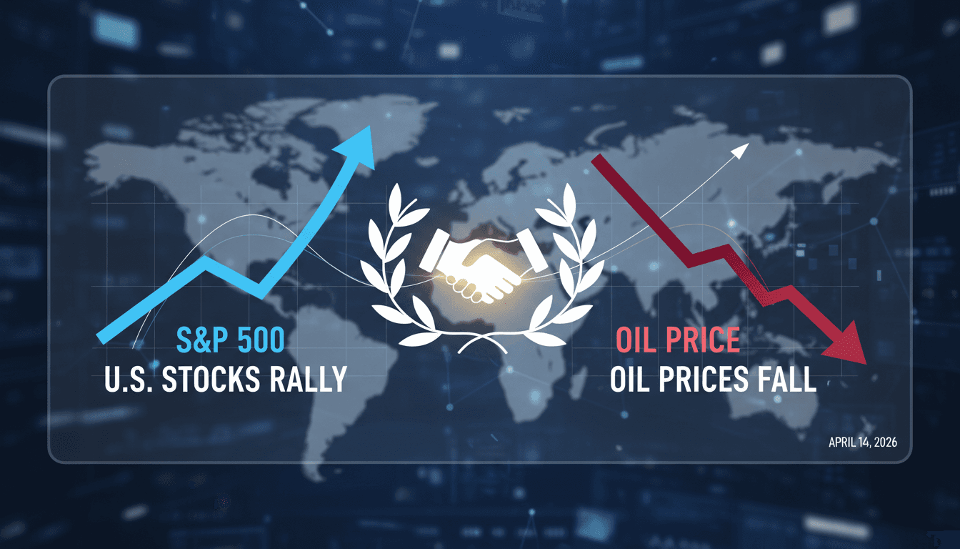 U.S. Stocks Rally as Diplomatic Hopes for U.S.-Iran Talks Resurface Amid Falling Oil Prices