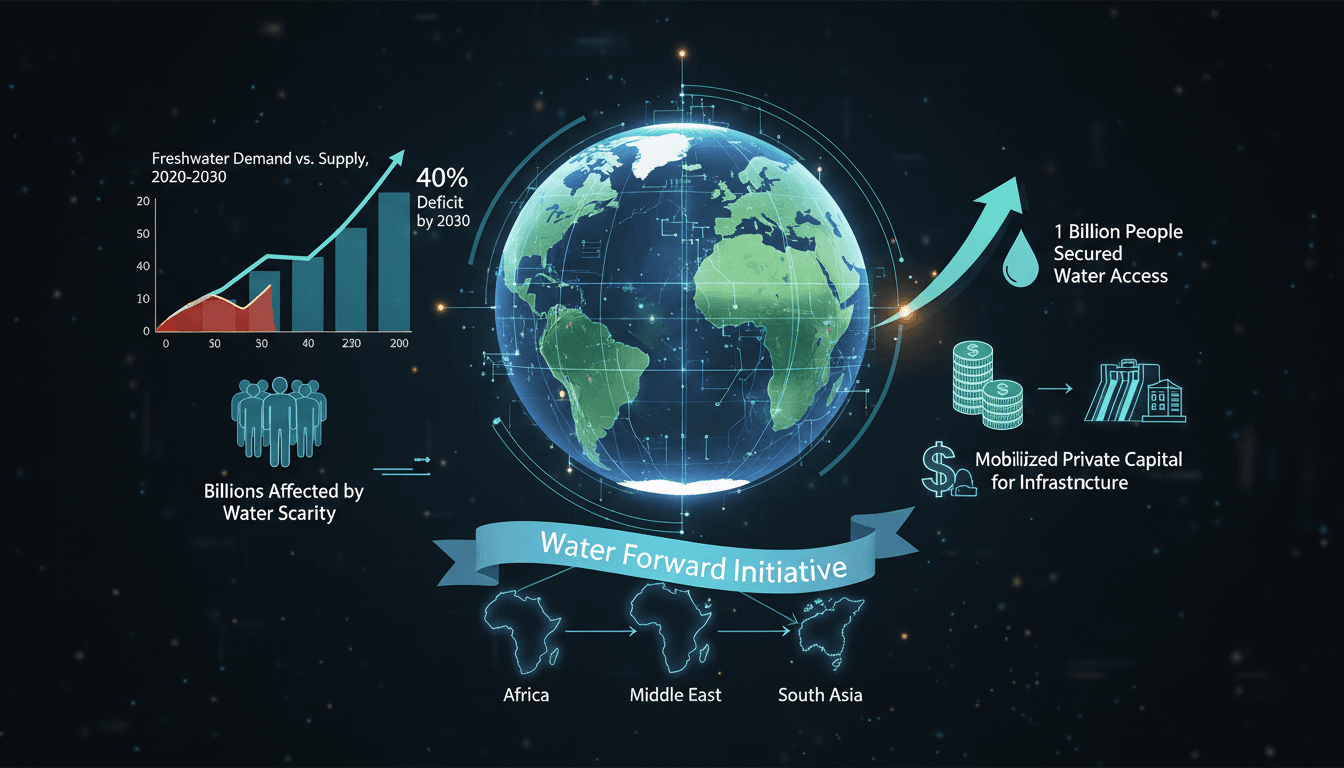 World Bank Group Launches Water Forward Initiative to Address Global Water Scarcity