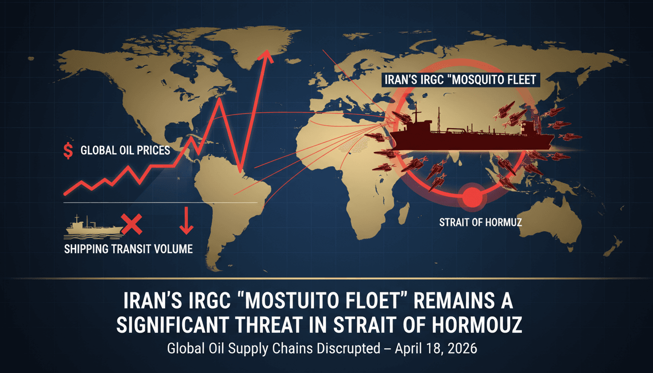 Iran's IRGC 'Mosquito Fleet' Remains a Significant Threat in Strait of Hormuz