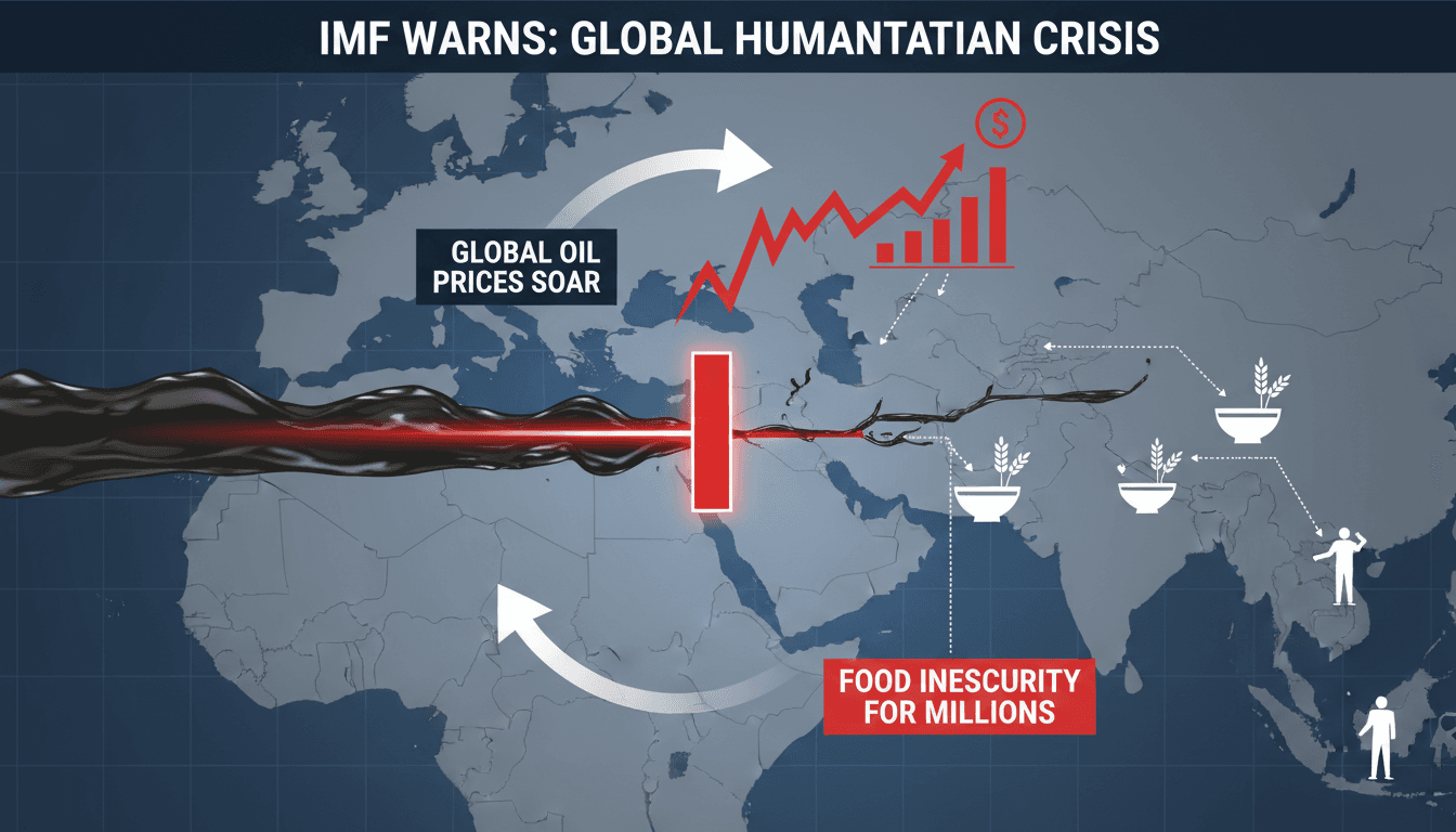IMF Warns of Global Humanitarian Crisis Due to Ongoing Iran War